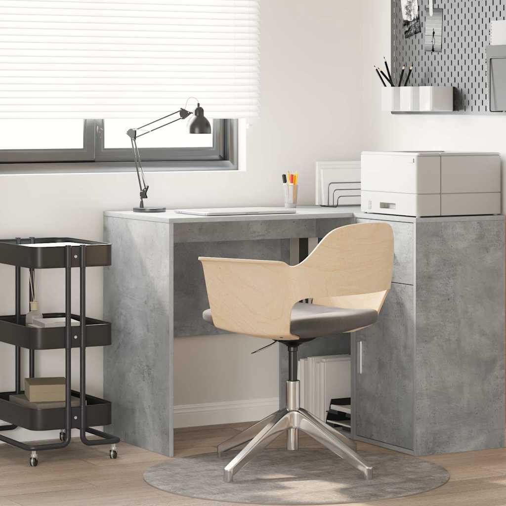 Schreibtisch Beton Grau 102 cm