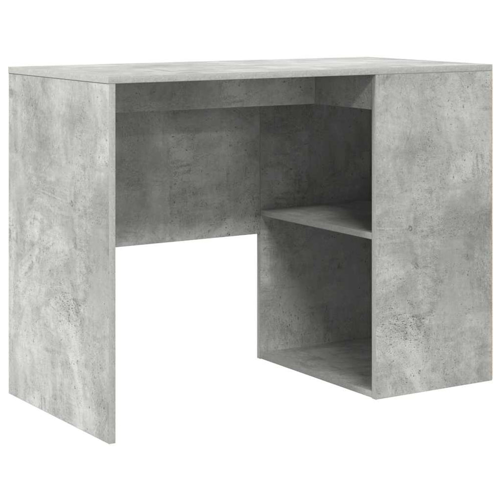 Schreibtisch Beton Grau 102 cm