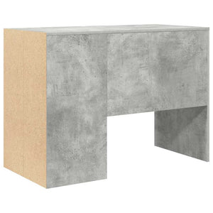 Schreibtisch Beton Grau 102 cm