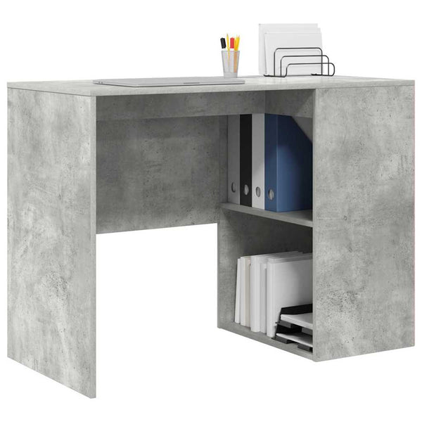 Schreibtisch Beton Grau 102 cm