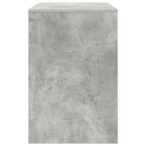 Schreibtisch Beton Grau 102 cm