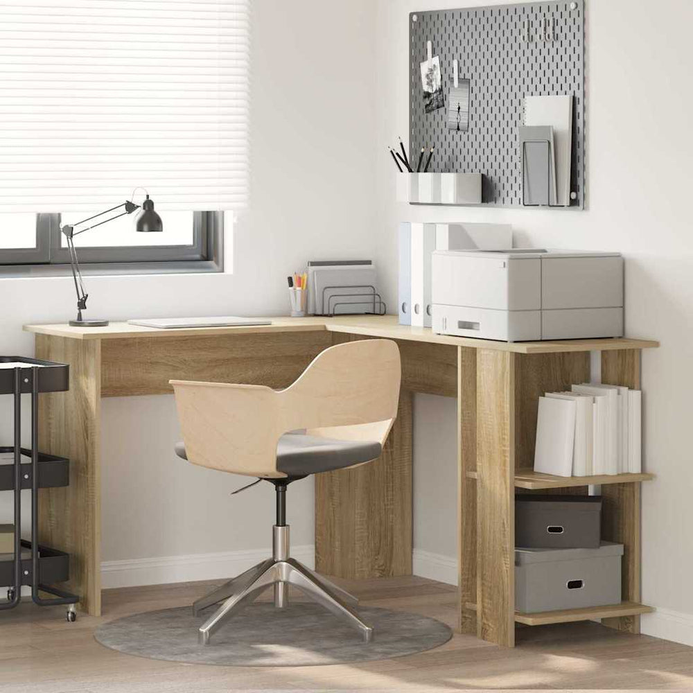 Eckschreibtisch Sonoma Eiche 140 cm