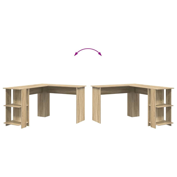 Eckschreibtisch Sonoma Eiche 140 cm