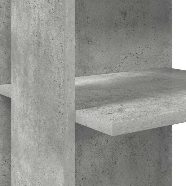 Eckschreibtisch Beton Grau 140 cm
