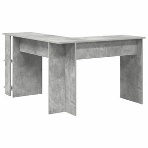 Eckschreibtisch Beton Grau 140 cm