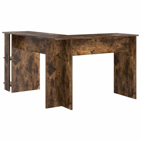Eckschreibtisch Geräucherte Eiche 140 cm