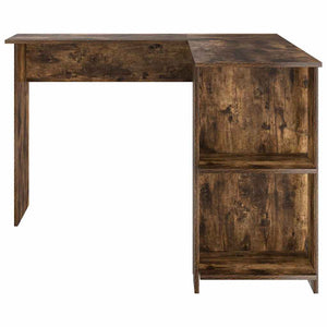 Eckschreibtisch Geräucherte Eiche 140 cm