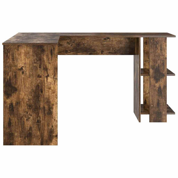 Eckschreibtisch Geräucherte Eiche 140 cm