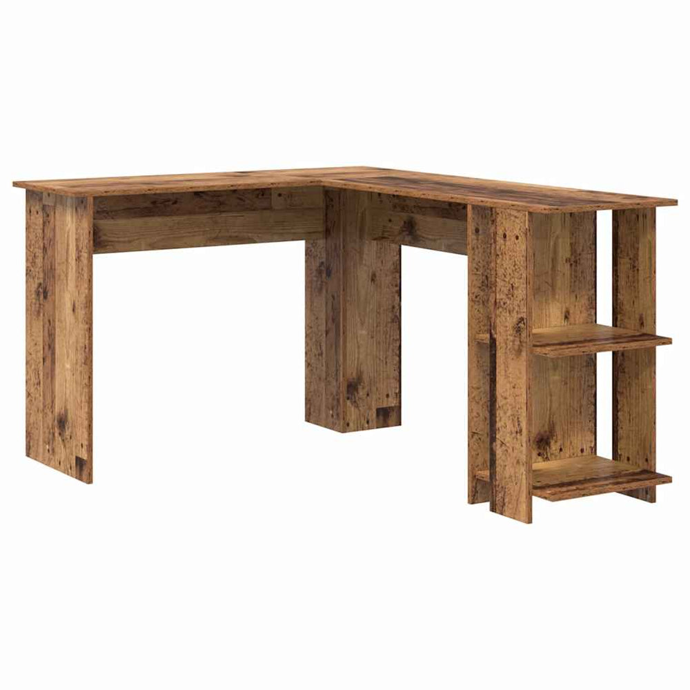 Eckschreibtisch Altholz, 140 cm