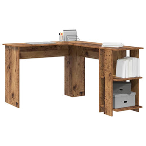 Eckschreibtisch Altholz, 140 cm