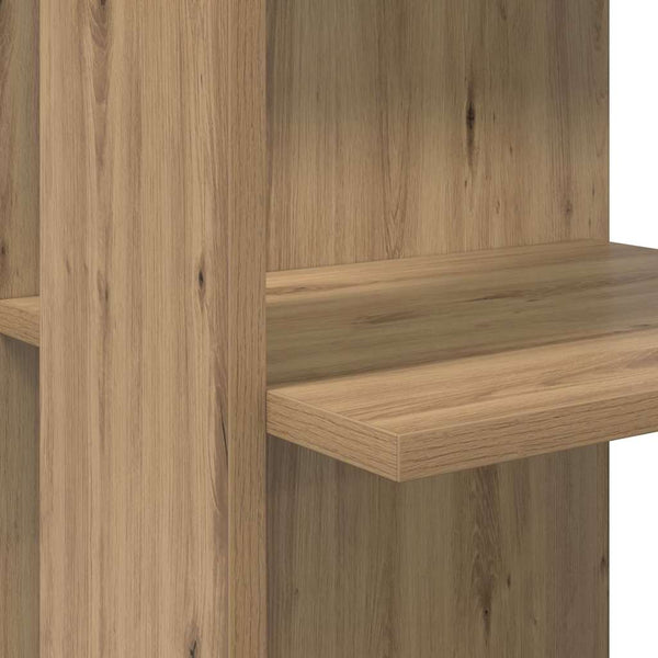 Eckschreibtisch mit Regal Artisan Eiche