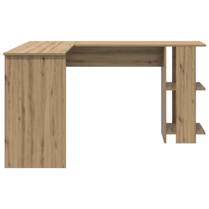 Eckschreibtisch mit Regal Artisan Eiche
