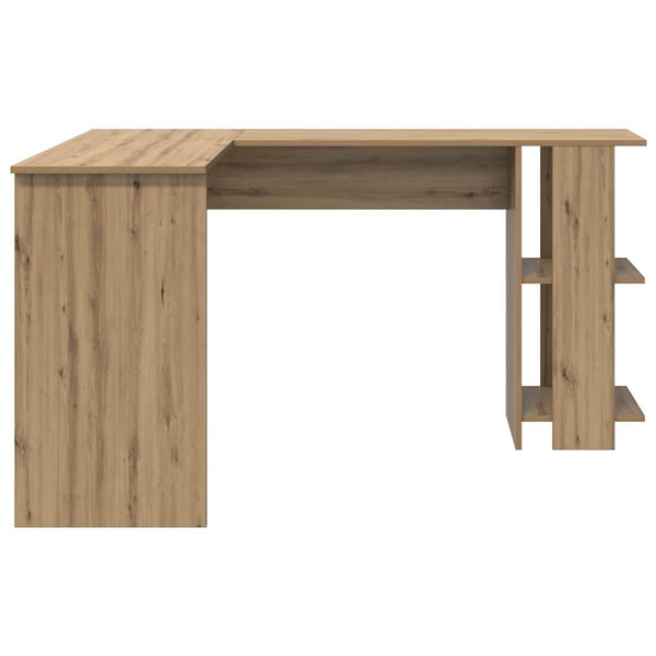 Eckschreibtisch mit Regal Artisan Eiche