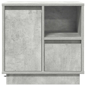 Nachttisch 2er Set Beton Grau