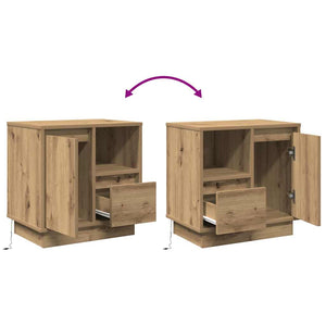 Nachttisch Artisan Eiche mit LED