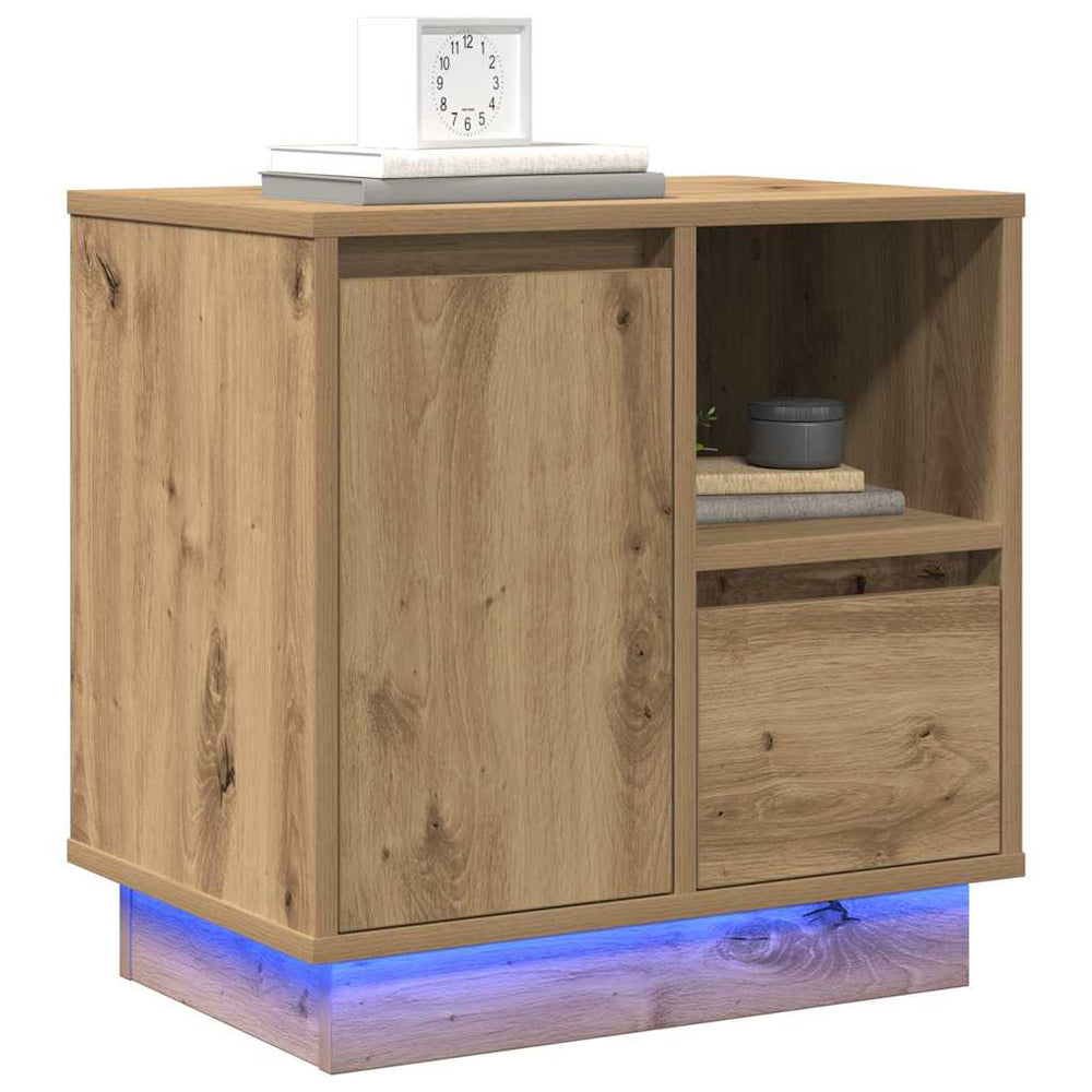 Nachttisch 2er Set Artisan Eiche