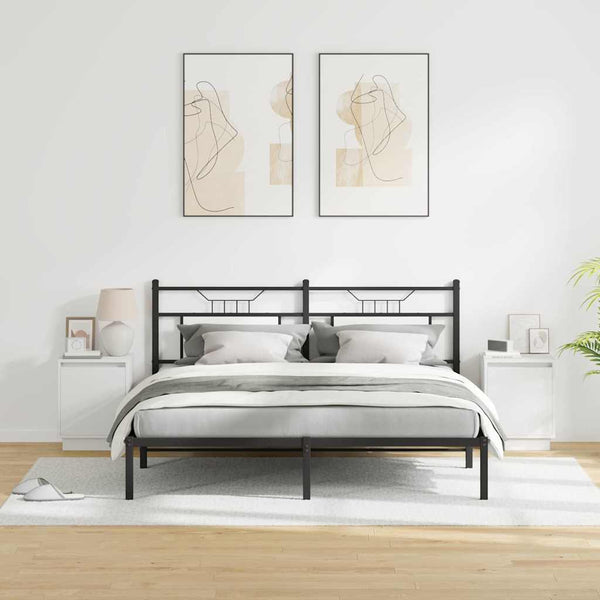 Nachttisch 2er Set Weiß Holz