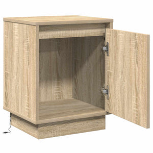 Nachttisch Sonoma Eiche mit LED