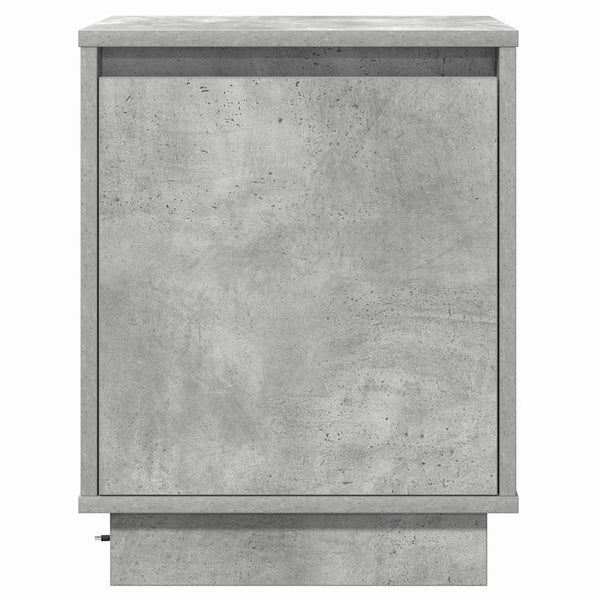 Nachttisch 2er Set Beton Grau