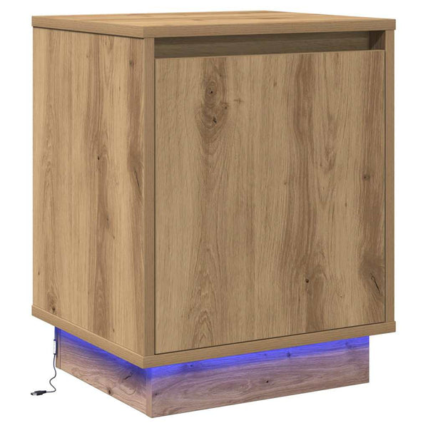 Nachttisch 2er-Set Artisan Eiche