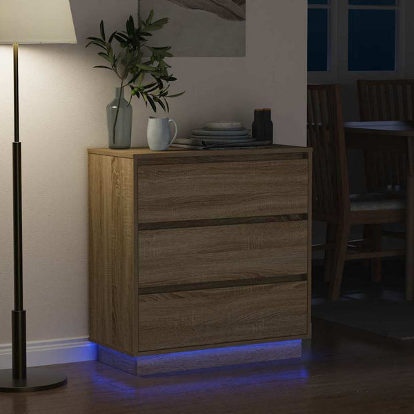 Nachttisch Sonoma Eiche 71x34,5x75 cm