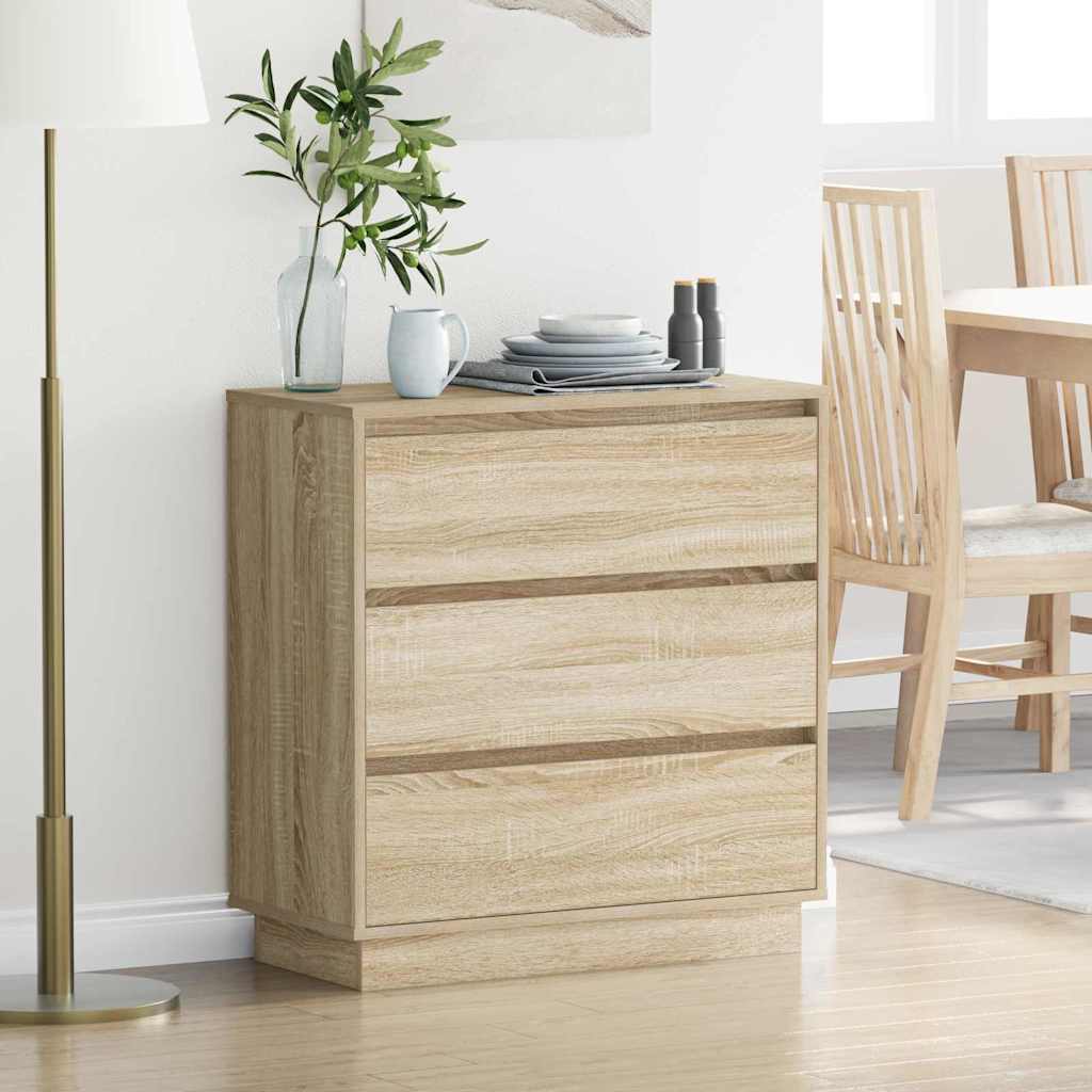 Nachttisch Sonoma Eiche 71x34,5x75 cm