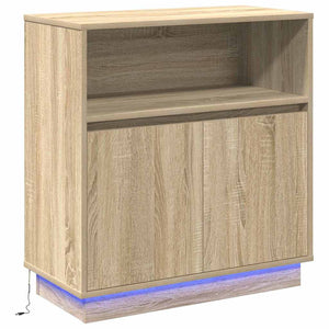 LED Sideboard Sonoma Eiche 71 cm