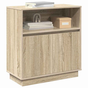 LED Sideboard Sonoma Eiche 71 cm
