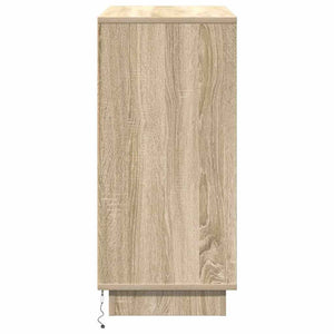 LED Sideboard Sonoma Eiche 71 cm