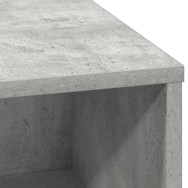 LED Sideboard Betongrau 71x34,5x75cm