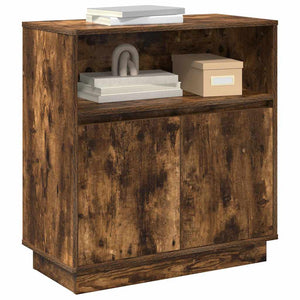 LED Sideboard Geräucherte Eiche 71 cm