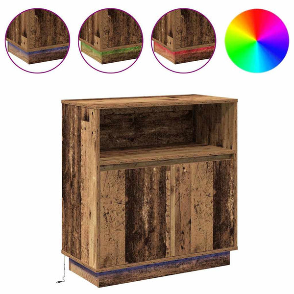 LED Sideboard Altholz 71 cm