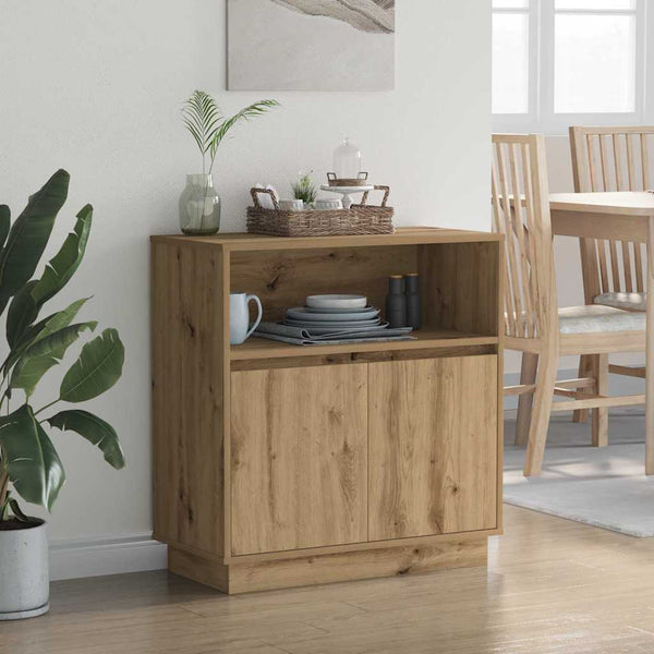 LED Sideboard Artisan Eiche 71 cm