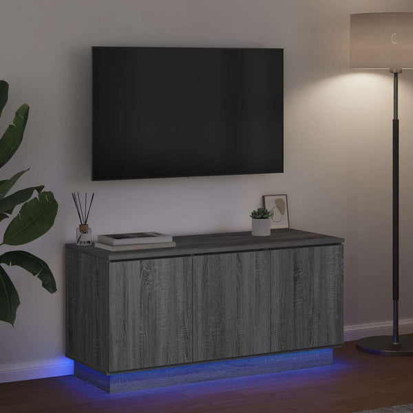 TV-Schrank Grau Sonoma 100 cm