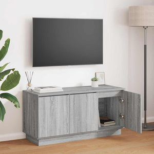 TV-Schrank Grau Sonoma 100 cm