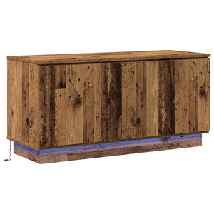 TV-Schrank Altholz 100 cm mit LED