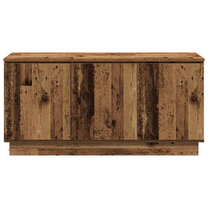 TV-Schrank Altholz 100 cm mit LED