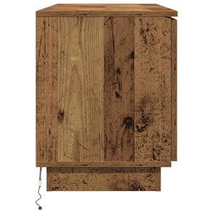 TV-Schrank Altholz 100 cm mit LED