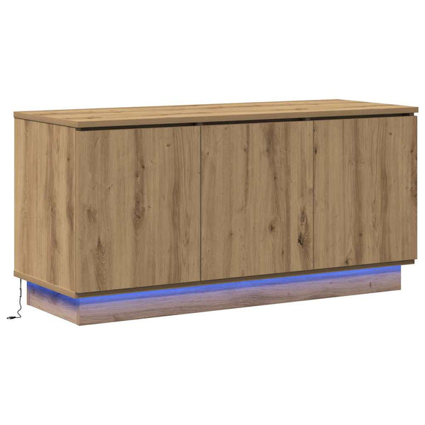 TV-Schrank Artisan Eiche 100cm mit LED