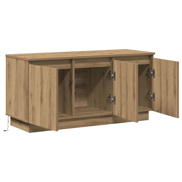 TV-Schrank Artisan Eiche 100cm mit LED