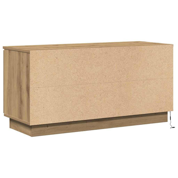 TV-Schrank Artisan Eiche 100cm mit LED
