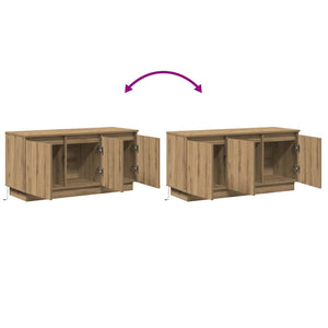 TV-Schrank Artisan Eiche 100cm mit LED