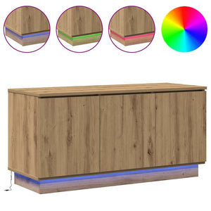 TV-Schrank Artisan Eiche 100cm mit LED