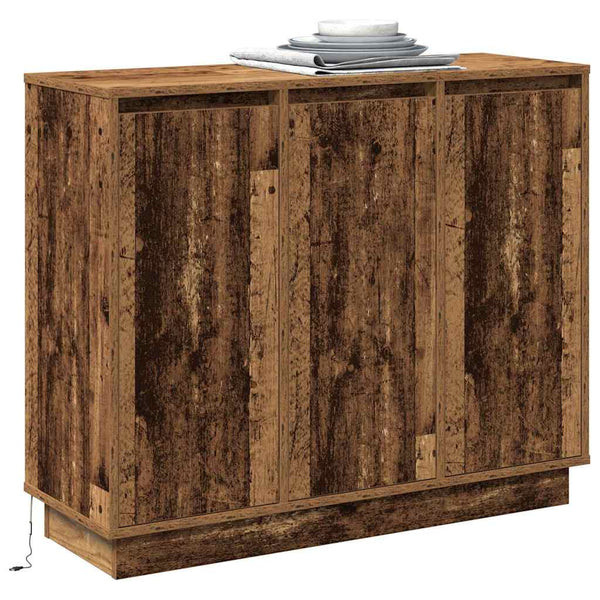 LED Sideboard Altholz 90cm