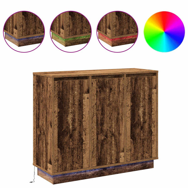 LED Sideboard Altholz 90cm