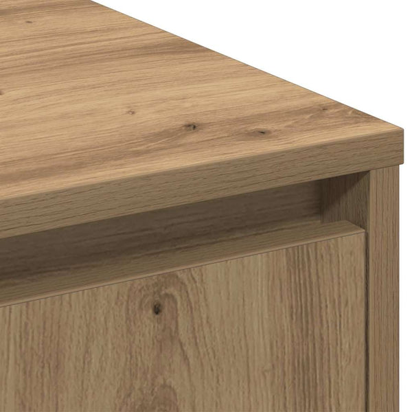LED Sideboard Artisan Eiche 90cm