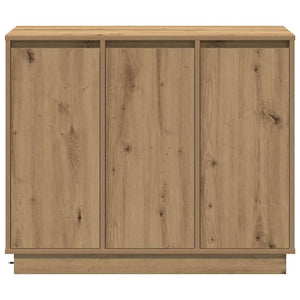 LED Sideboard Artisan Eiche 90cm