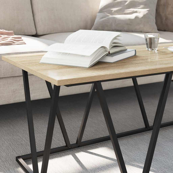 Sonoma Eiche Couchtisch 100x50 cm