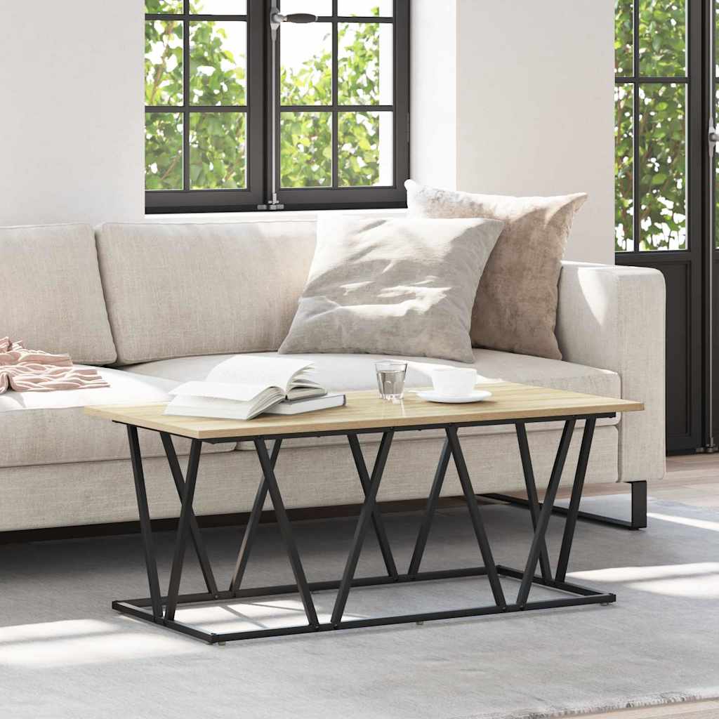 Sonoma Eiche Couchtisch 100x50 cm