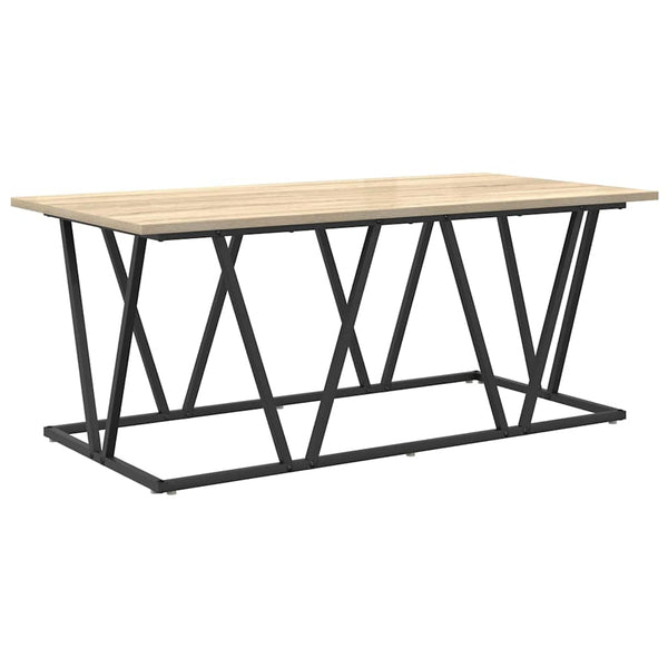 Sonoma Eiche Couchtisch 100x50 cm